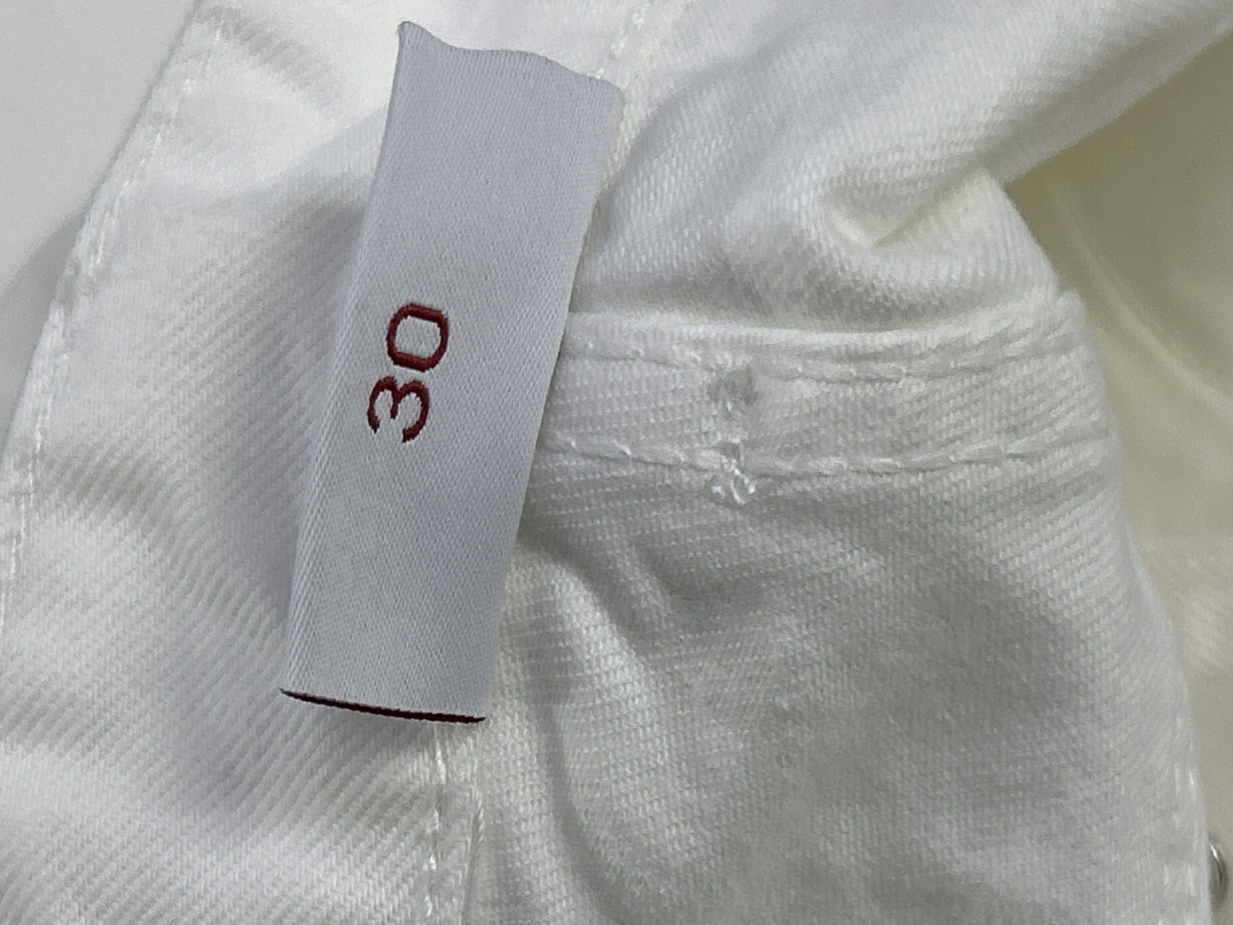 QC Photo - Firemade Raw Denim Selvedge Jeans Cream