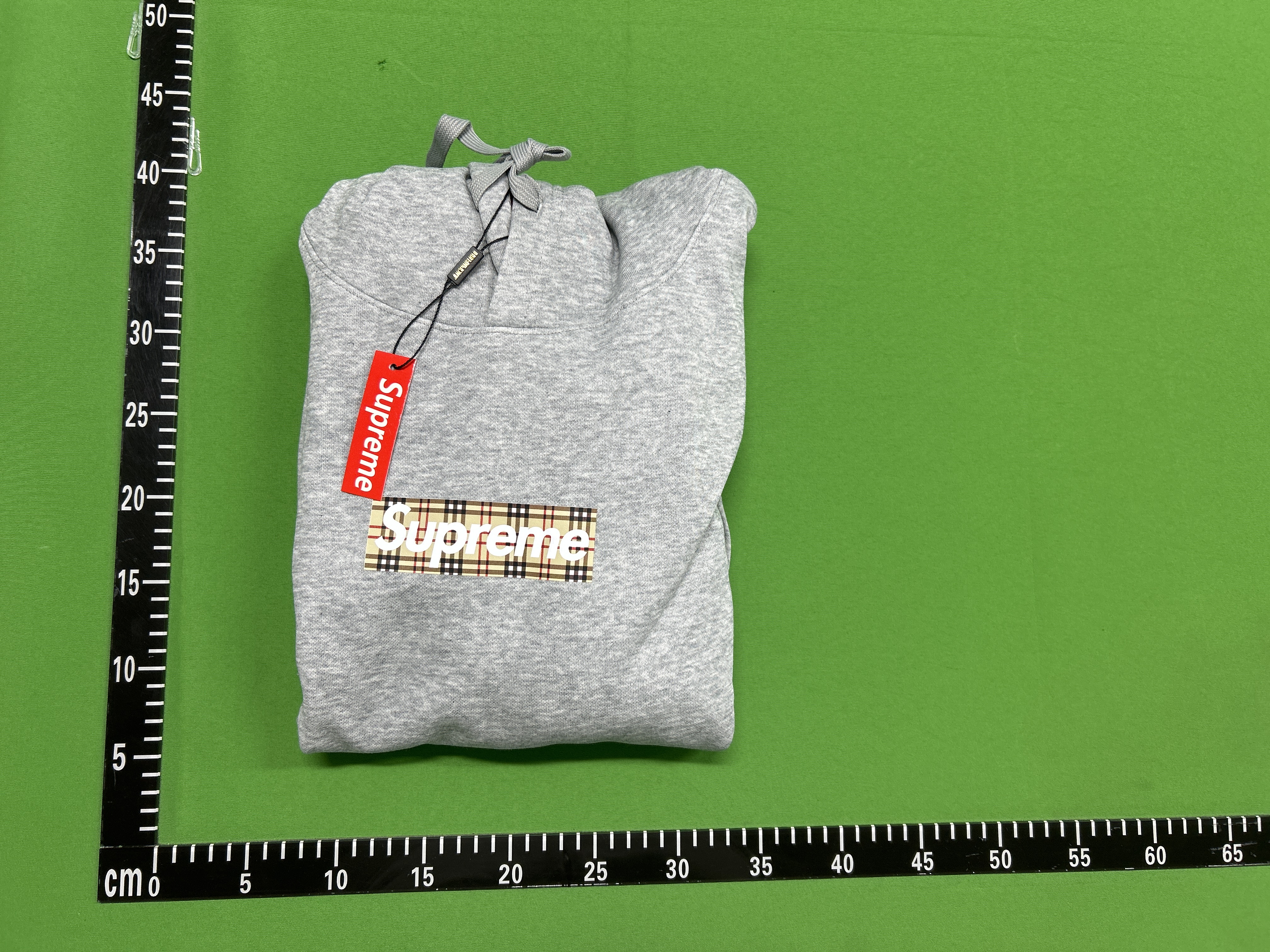 QC Photo - Supreme x Burberry Box Logo Hoodies