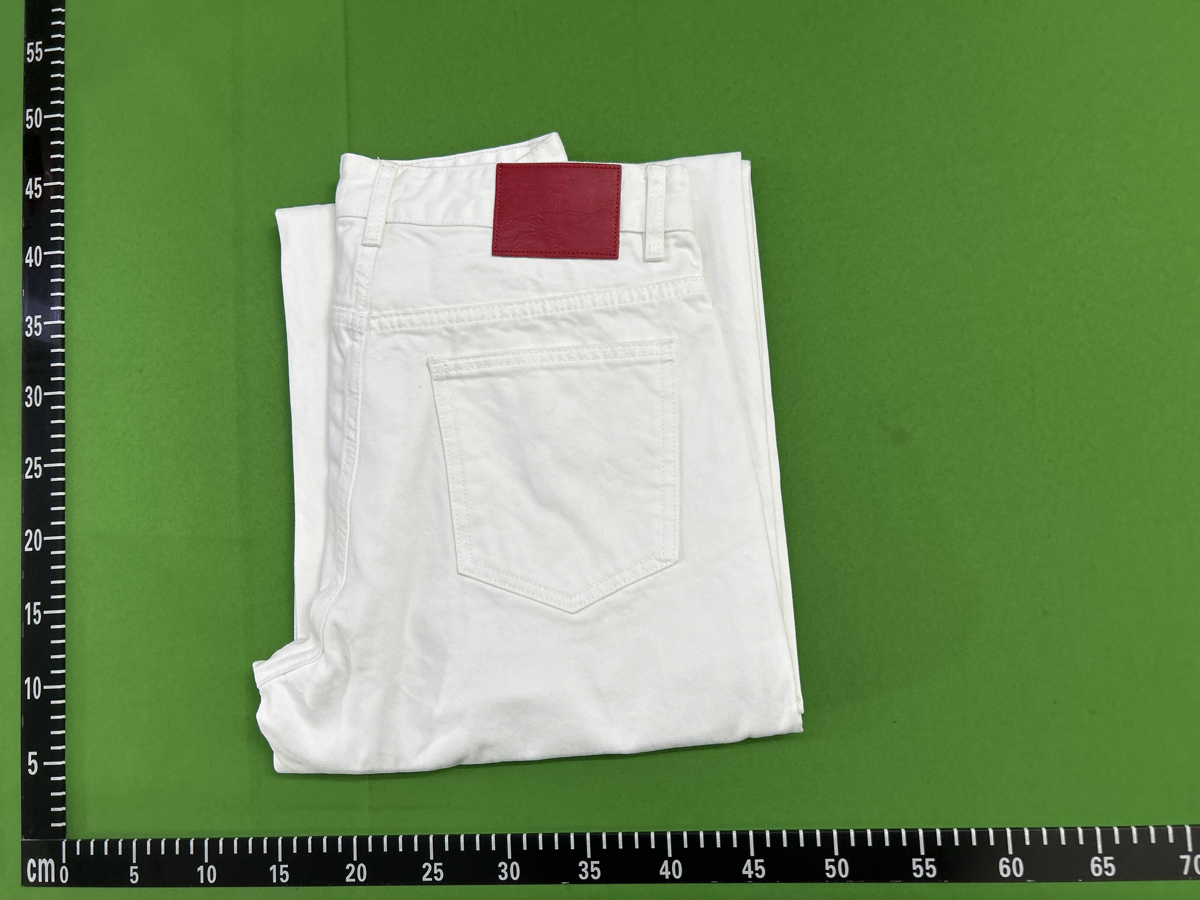 QC Photo - Firemade Raw Denim Selvedge Jeans Cream