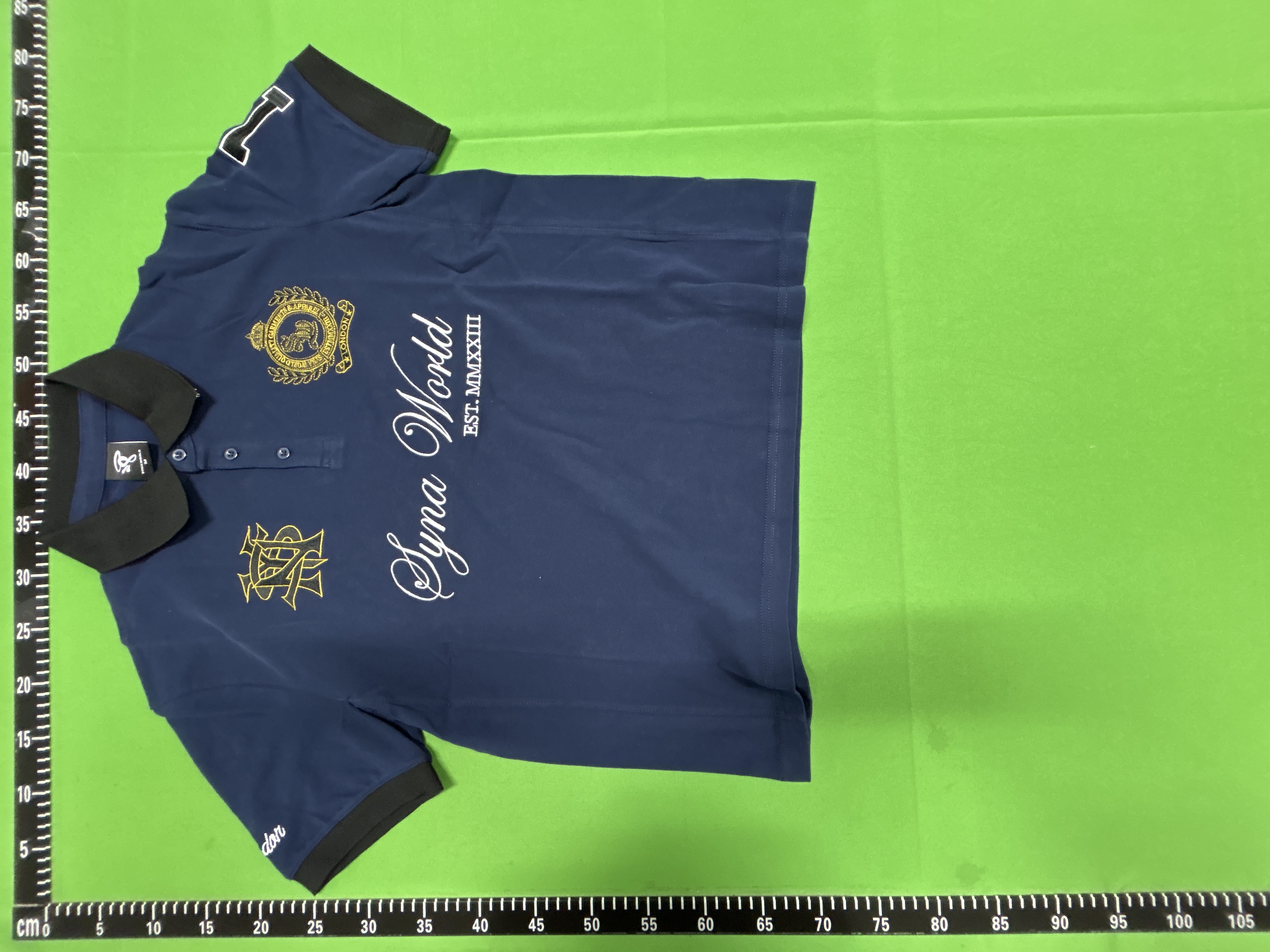 QC Photo - Syna World London Blue Polo