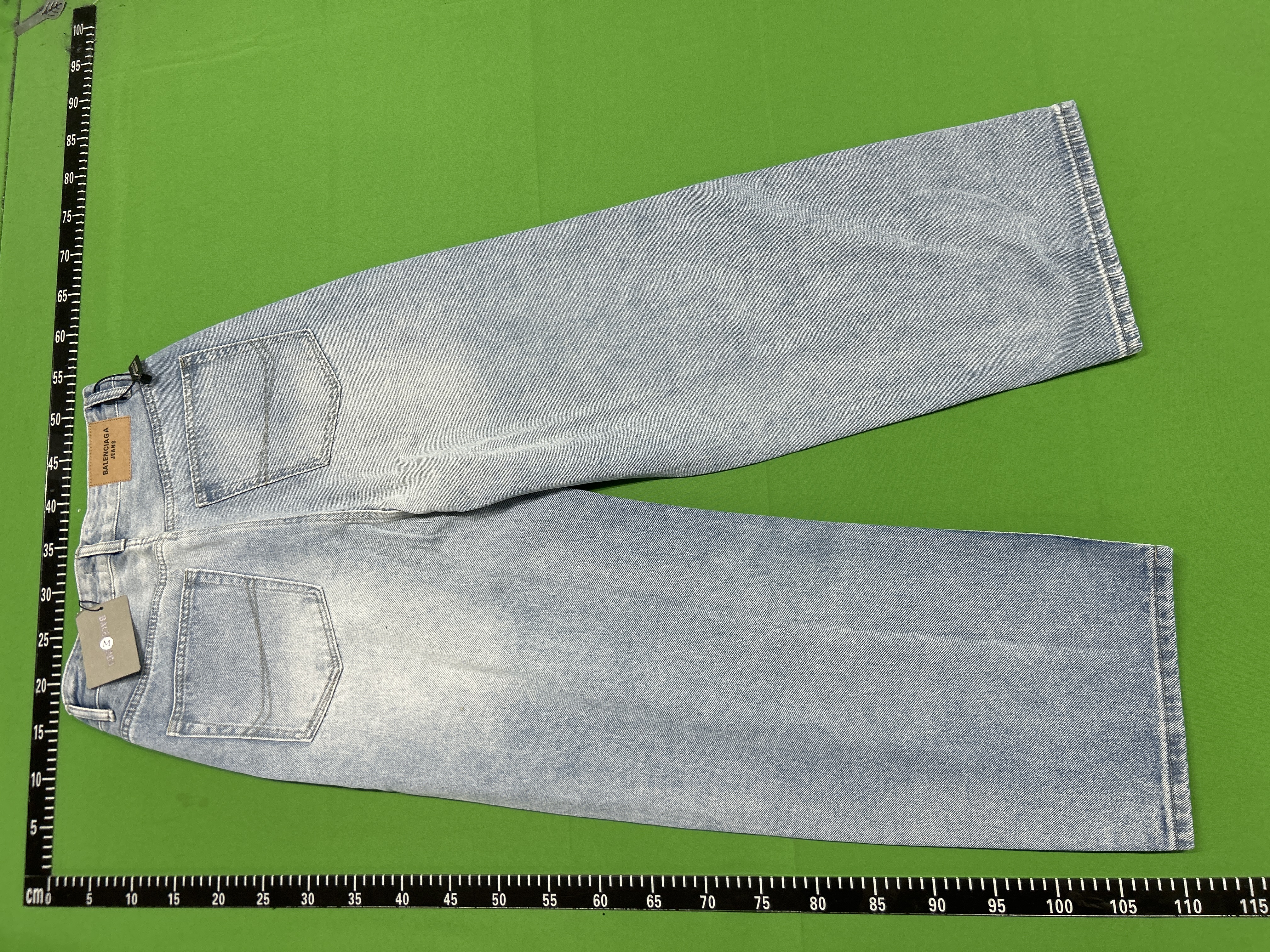 QC Photo - Balenciaga Washed Denim Jeans