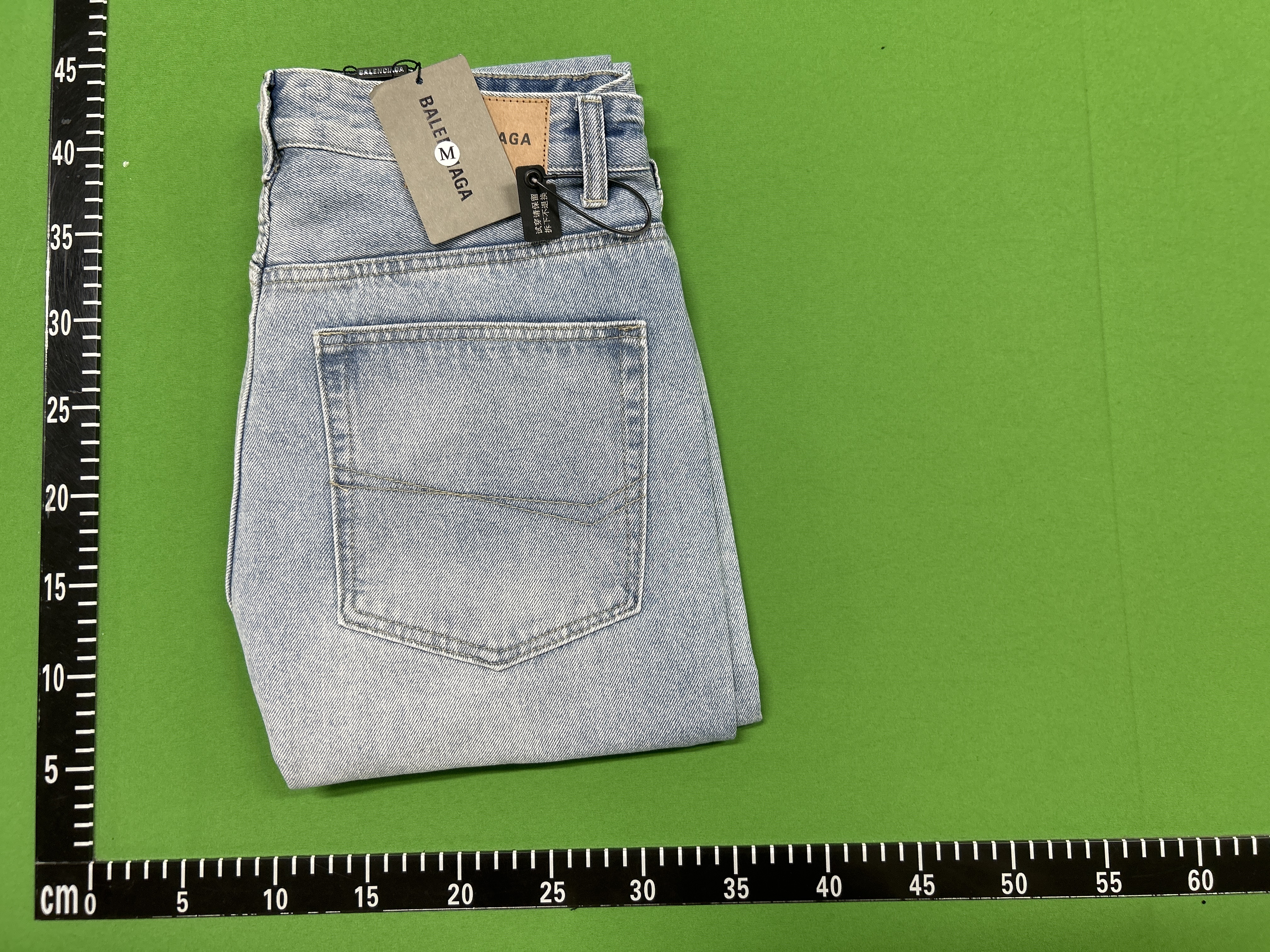 QC Photo - Balenciaga Washed Denim Jeans