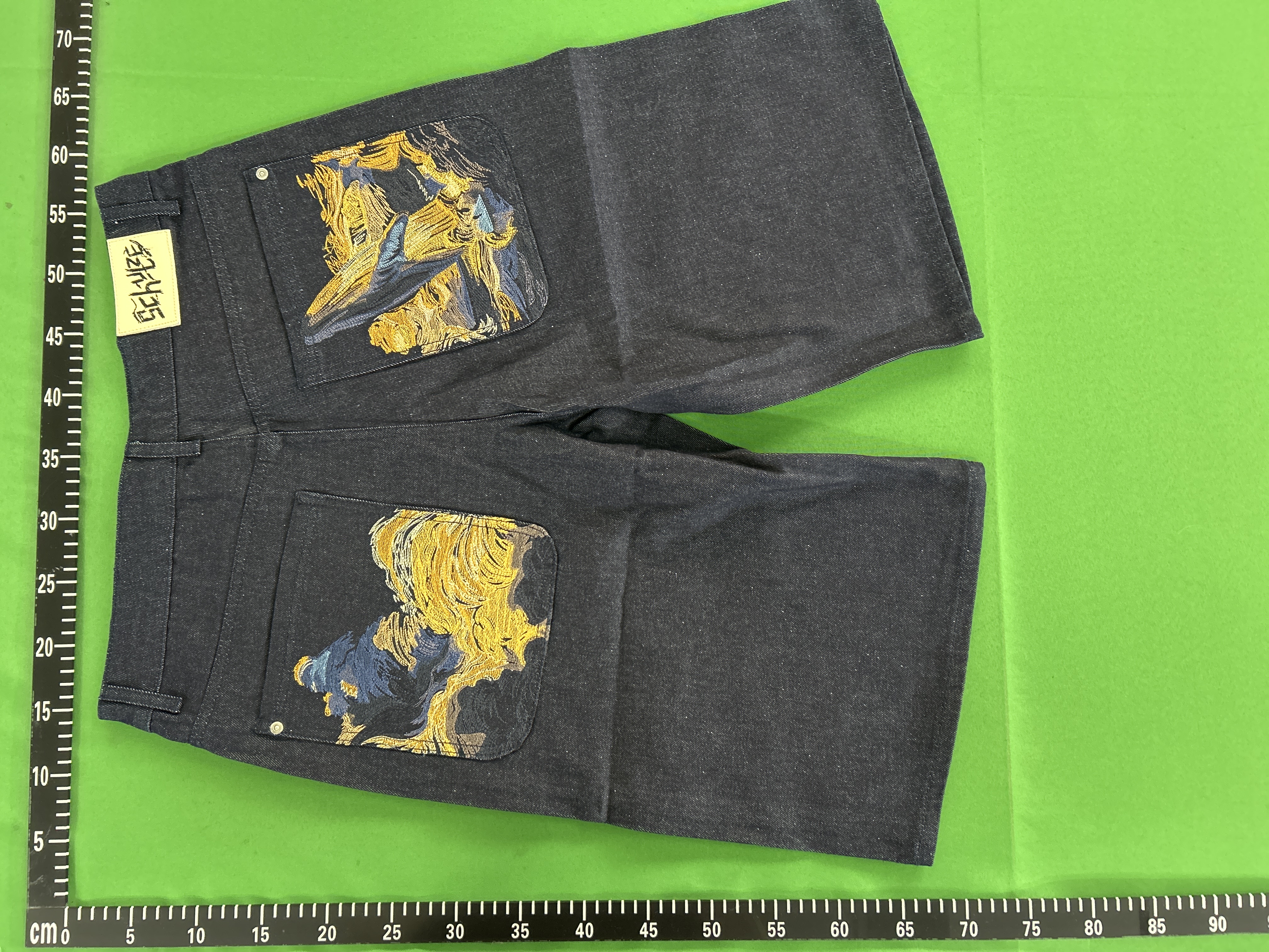 QC Photo - Derschutze Whale Denim Shorts