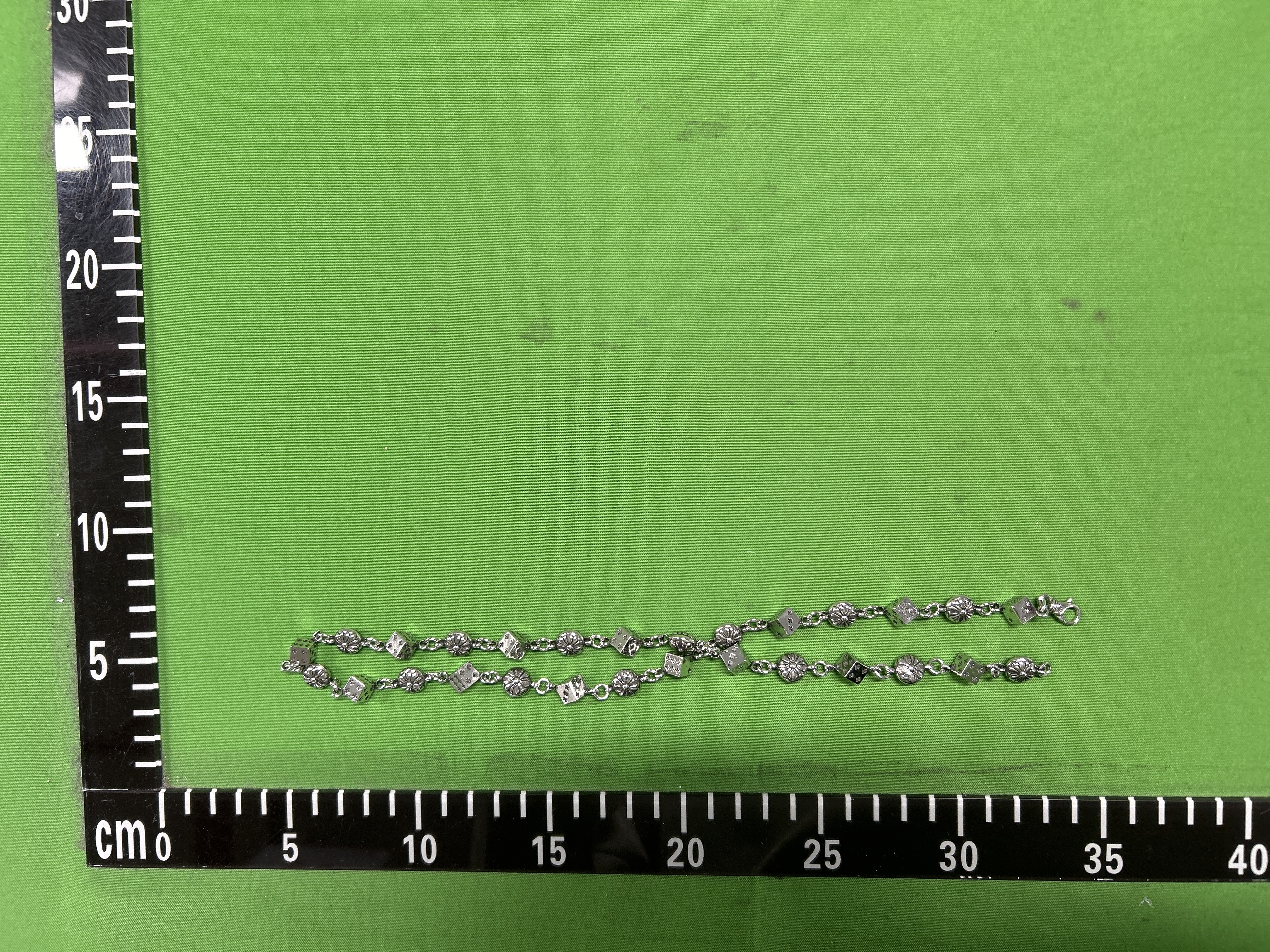 QC Photo - Chrome Hearts Cross Ball Wallet Chain