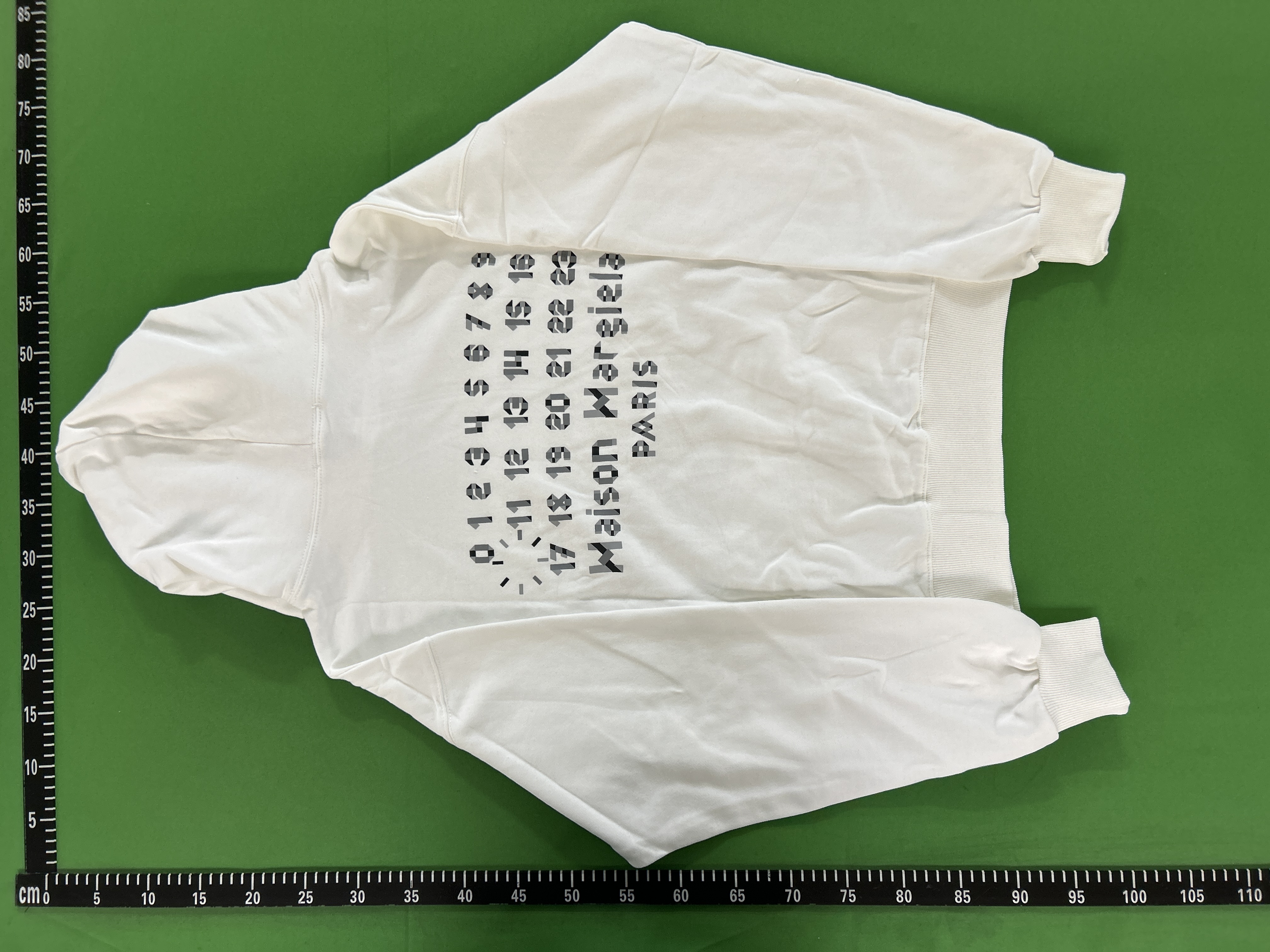 QC Photo - Maison Margiela Stitch Logo Zip-Up Hoodie