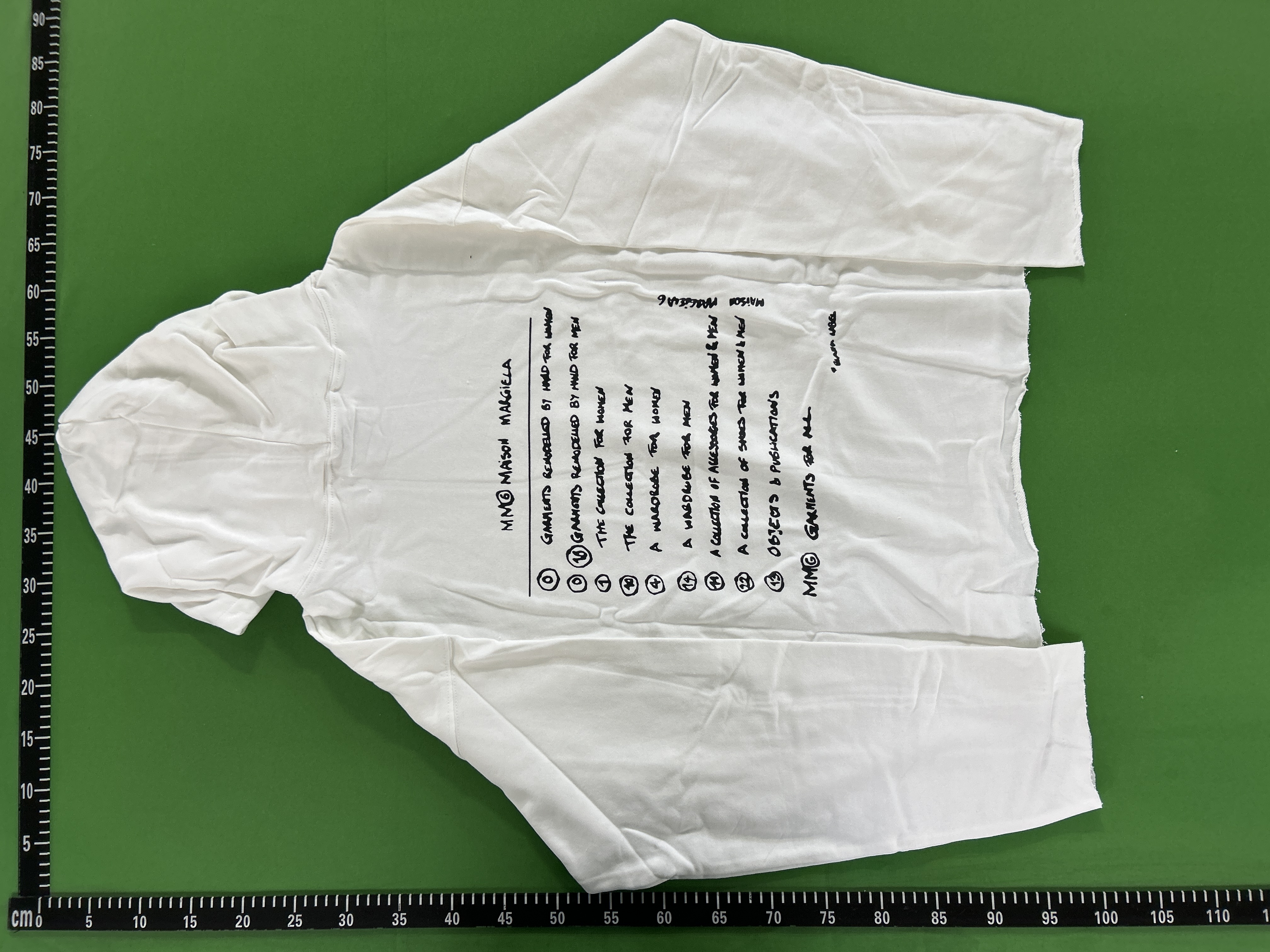 QC Photo - Maison Margiela Stitch Logo Zip-Up Hoodie