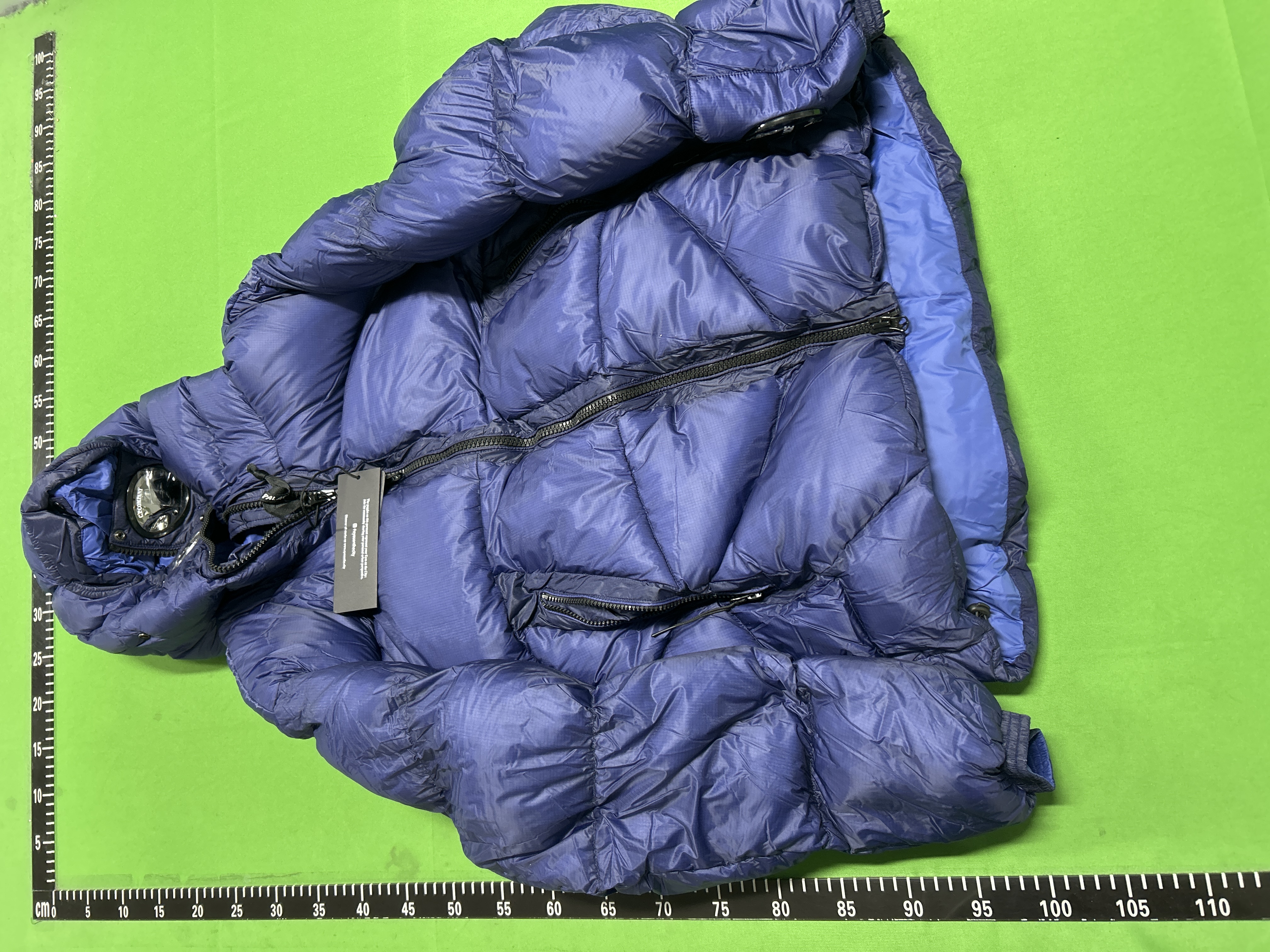 QC Photo - C.P Company Puffer Jacket Green