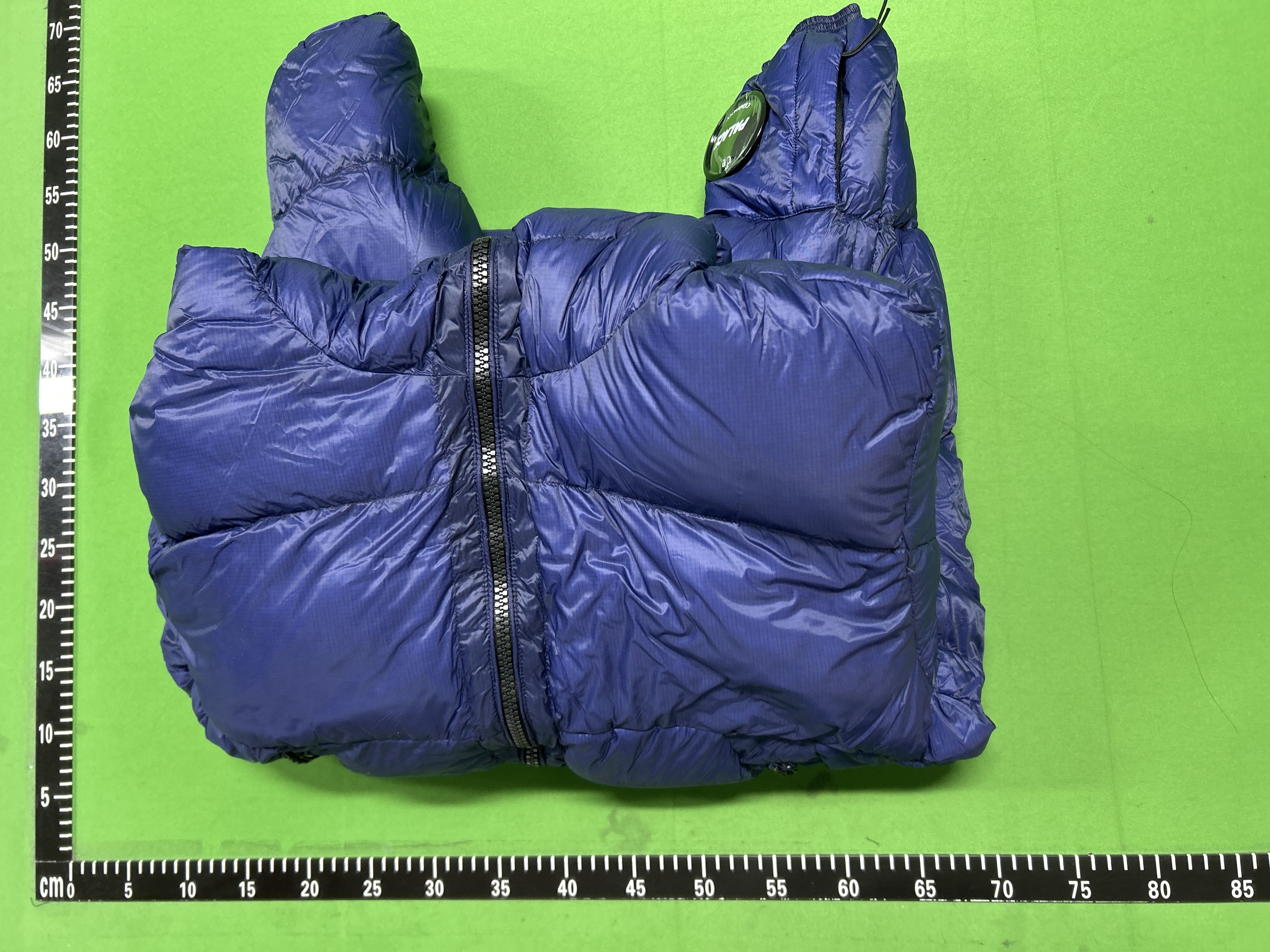 QC Photo - C.P Company Puffer Jacket Green