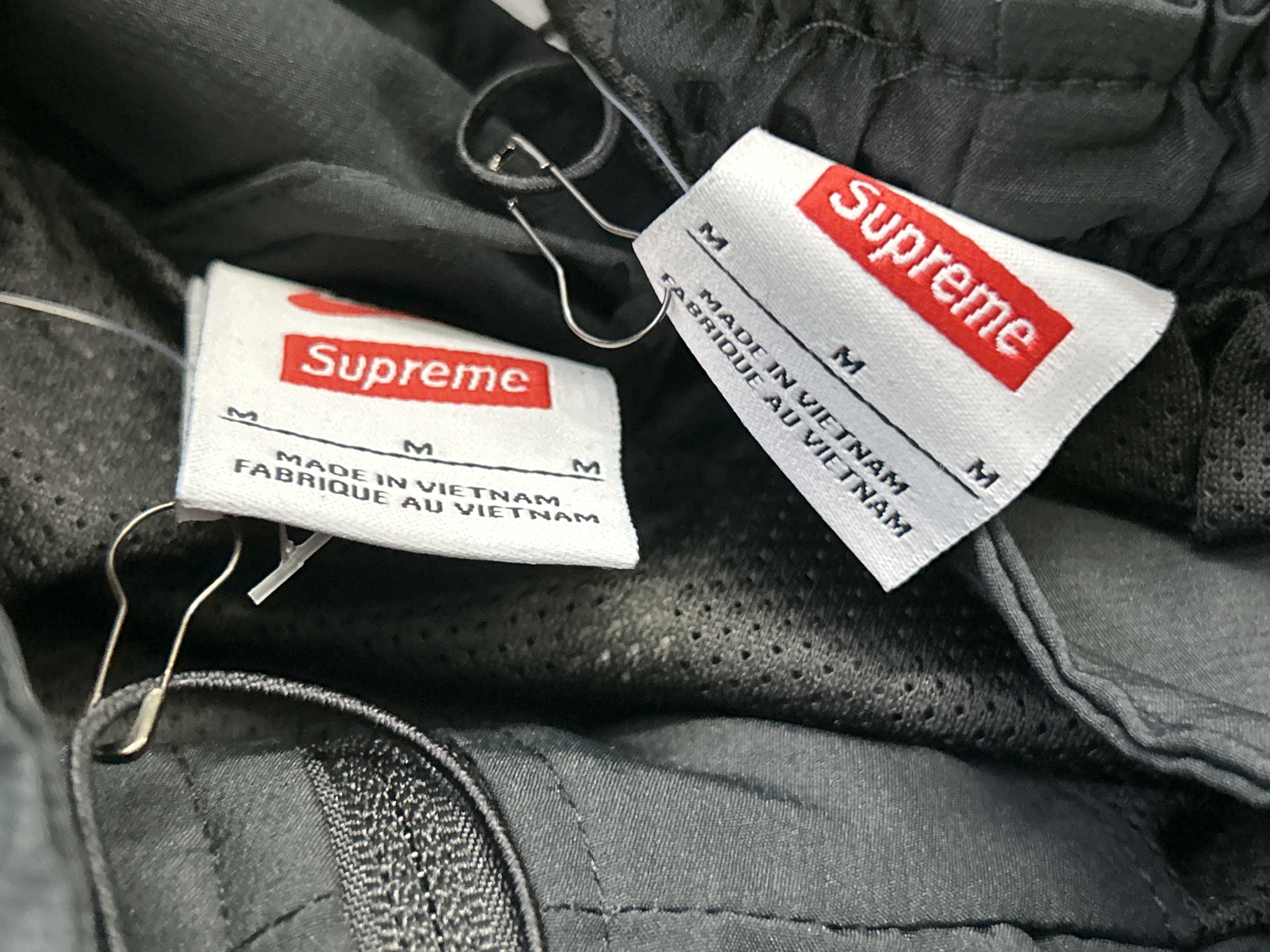QC Photo - Nike x Supreme SS25 Black Track Jacket + Pants