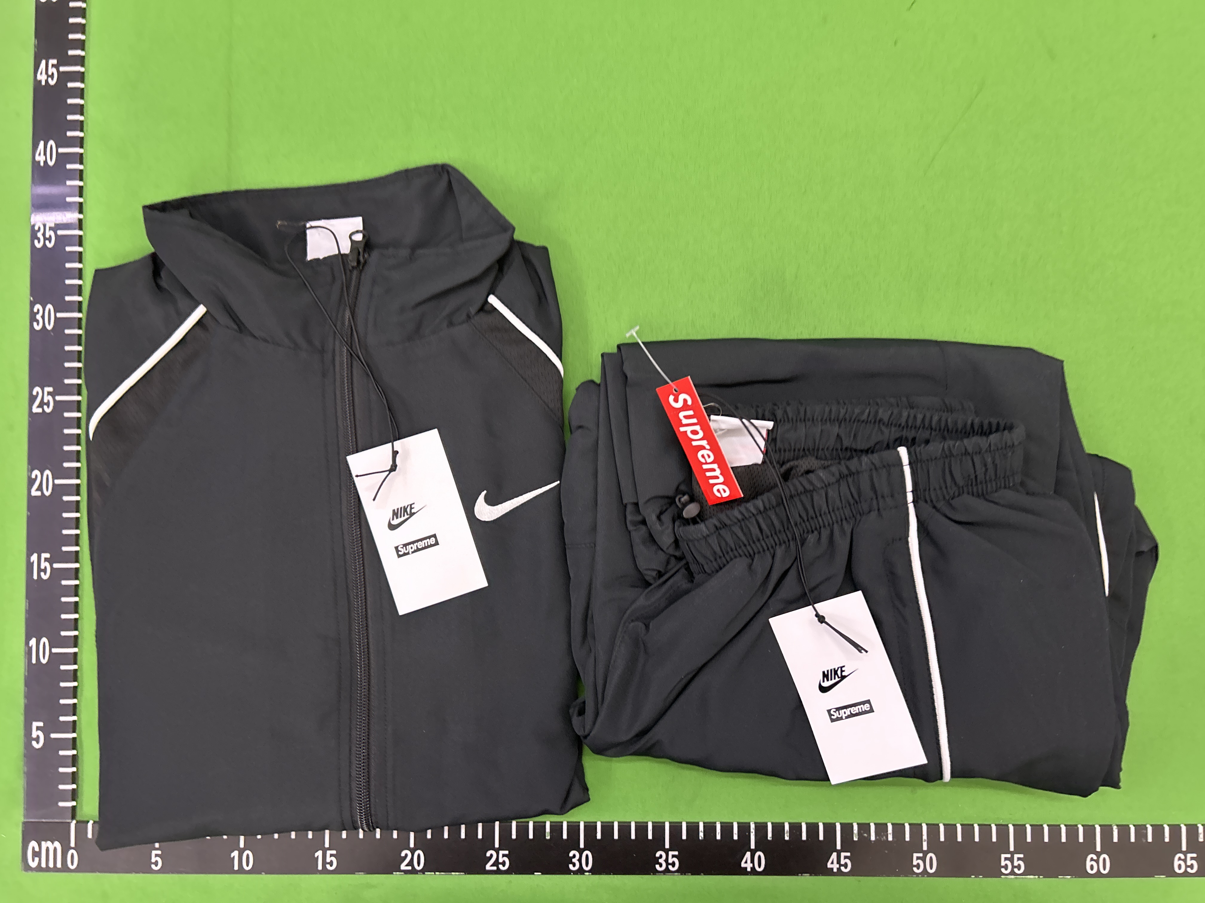 QC Photo - Nike x Supreme SS25 Black Track Jacket + Pants