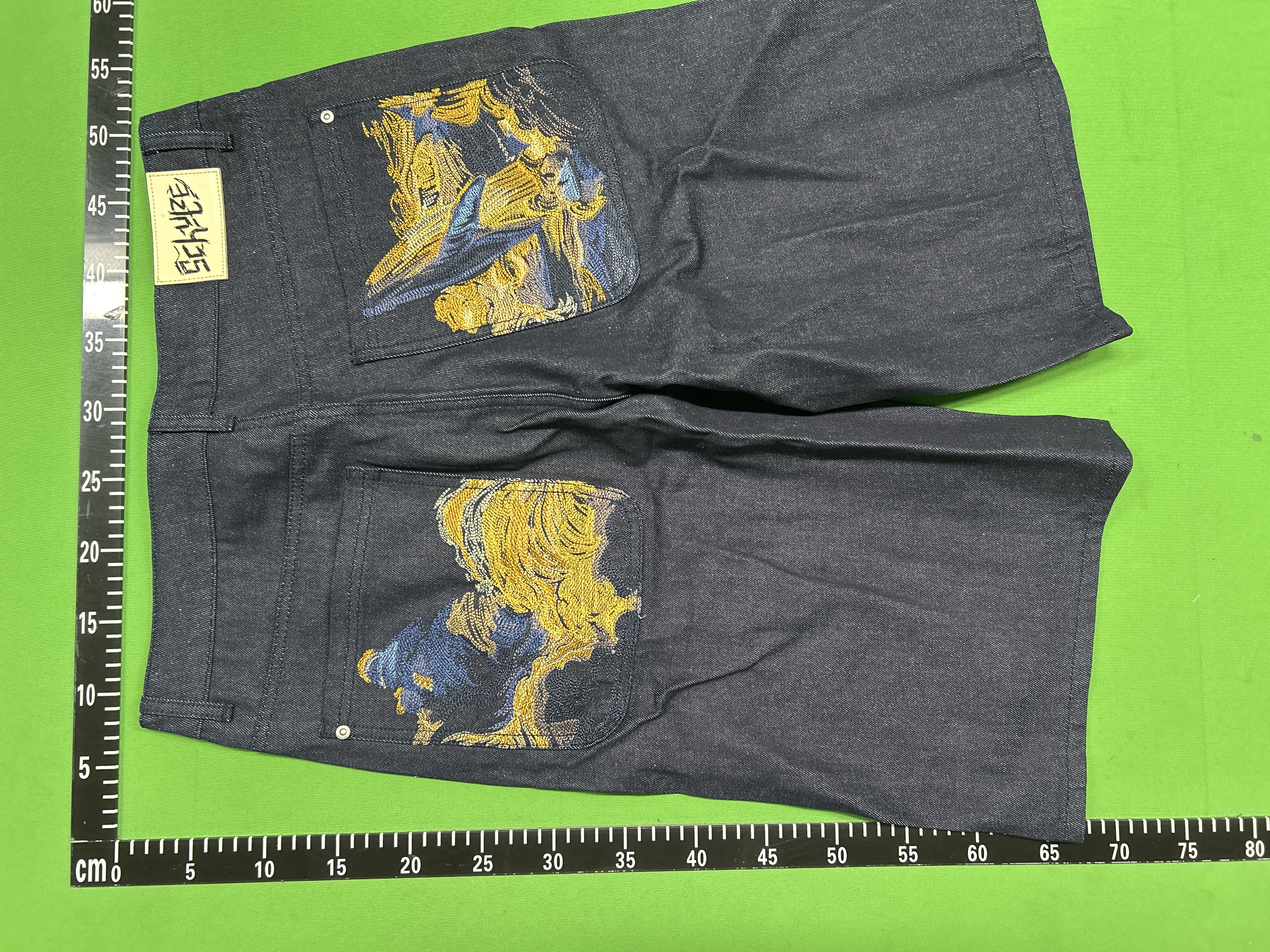 QC Photo - Derschutze Whale Denim Shorts