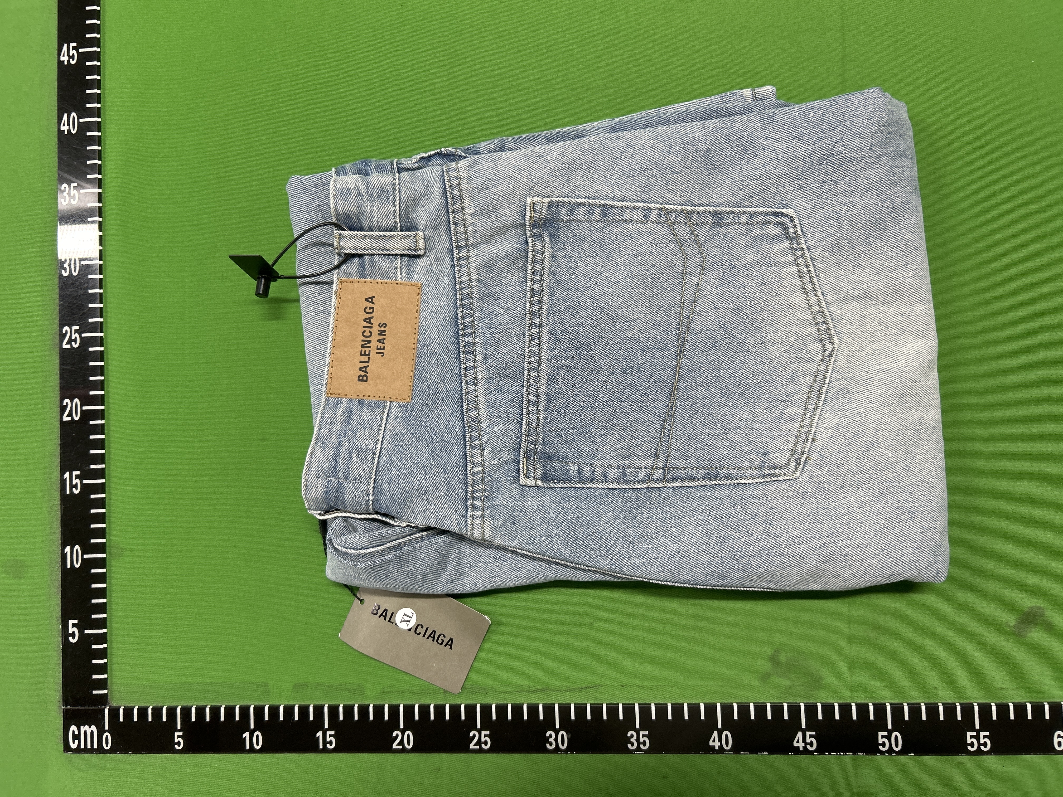 QC Photo - Balenciaga Washed Denim Jeans