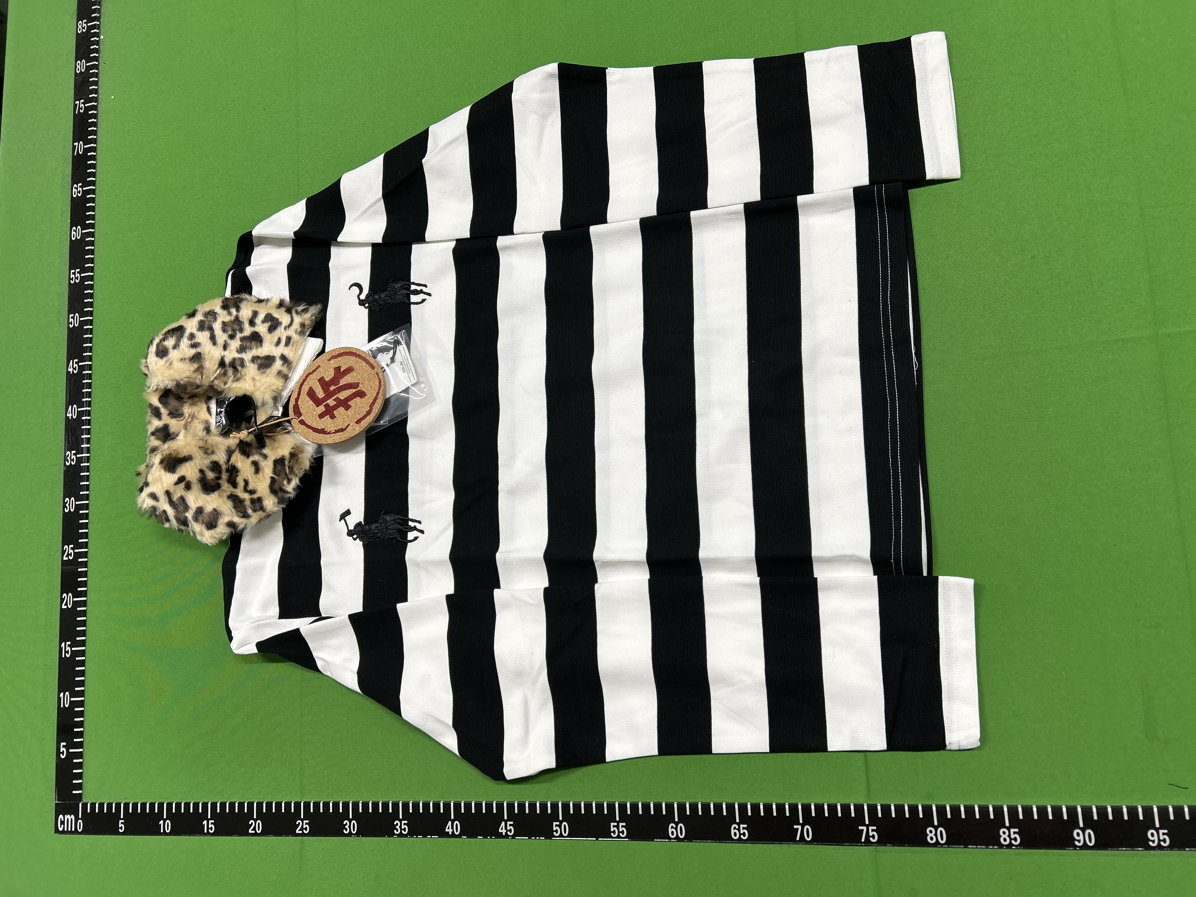 QC Photo - Hammer and Sickle Horse Long Sleeve Fur Polo