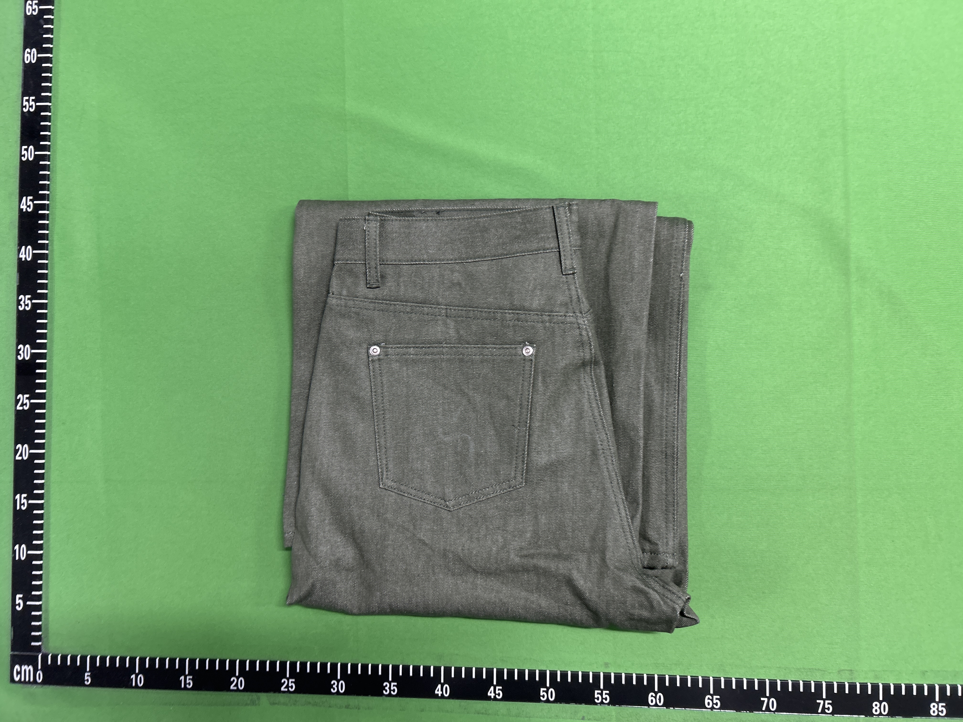 QC Photo - Firemade Raw Denim Selvedge Jeans Green