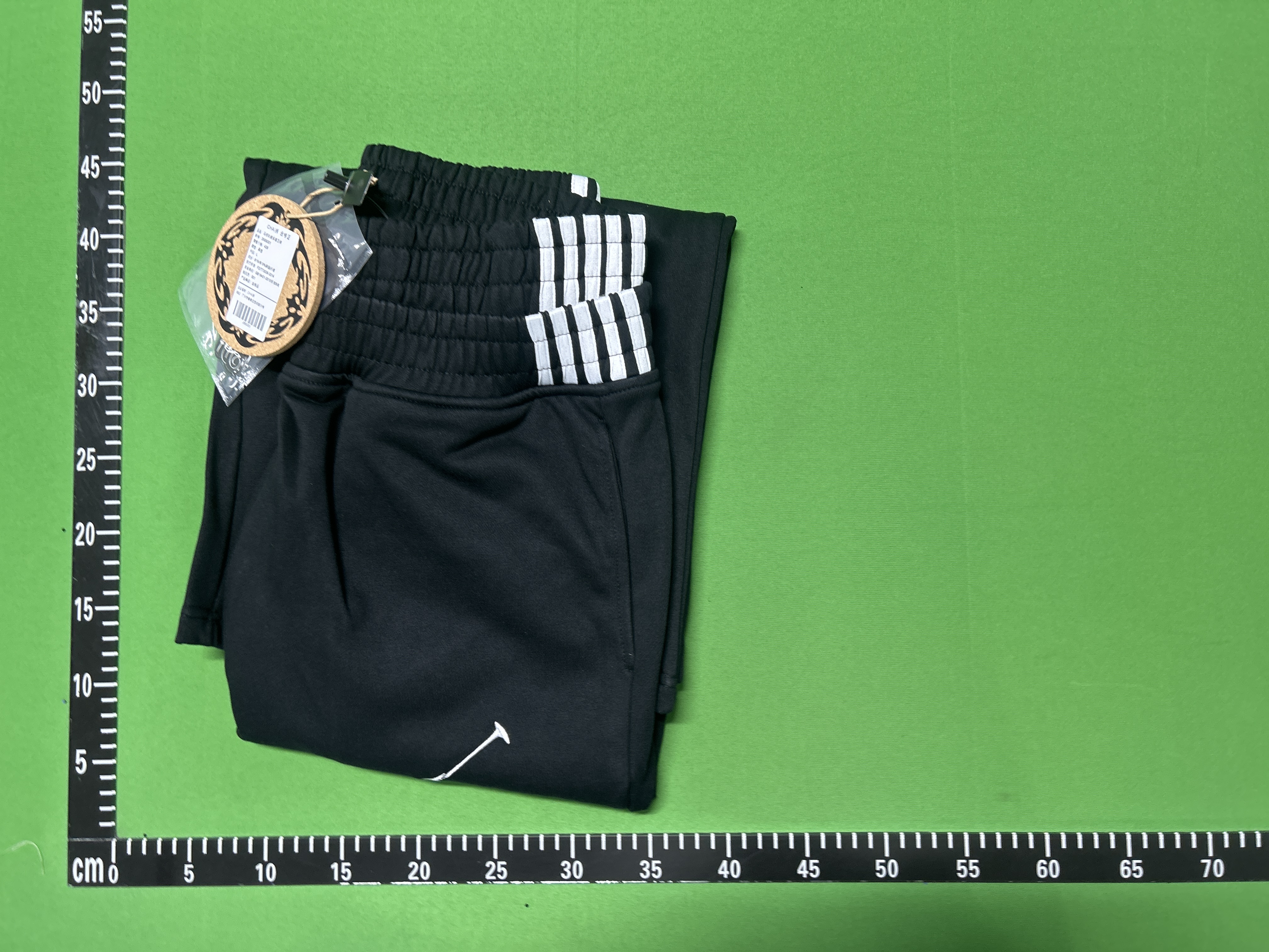 QC Photo - Chai Rebels Black Baggy Sweatpants