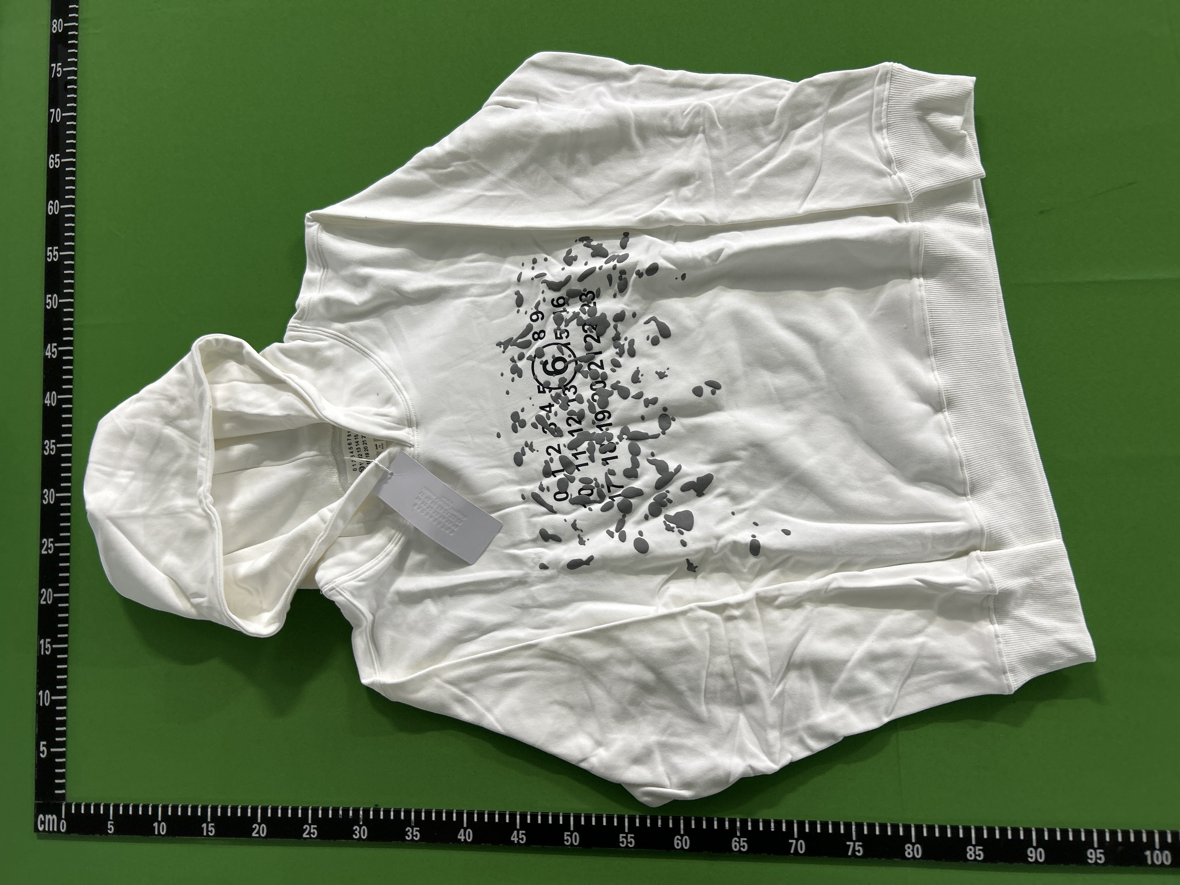 QC Photo - Maison Margiela Paint Hoodie