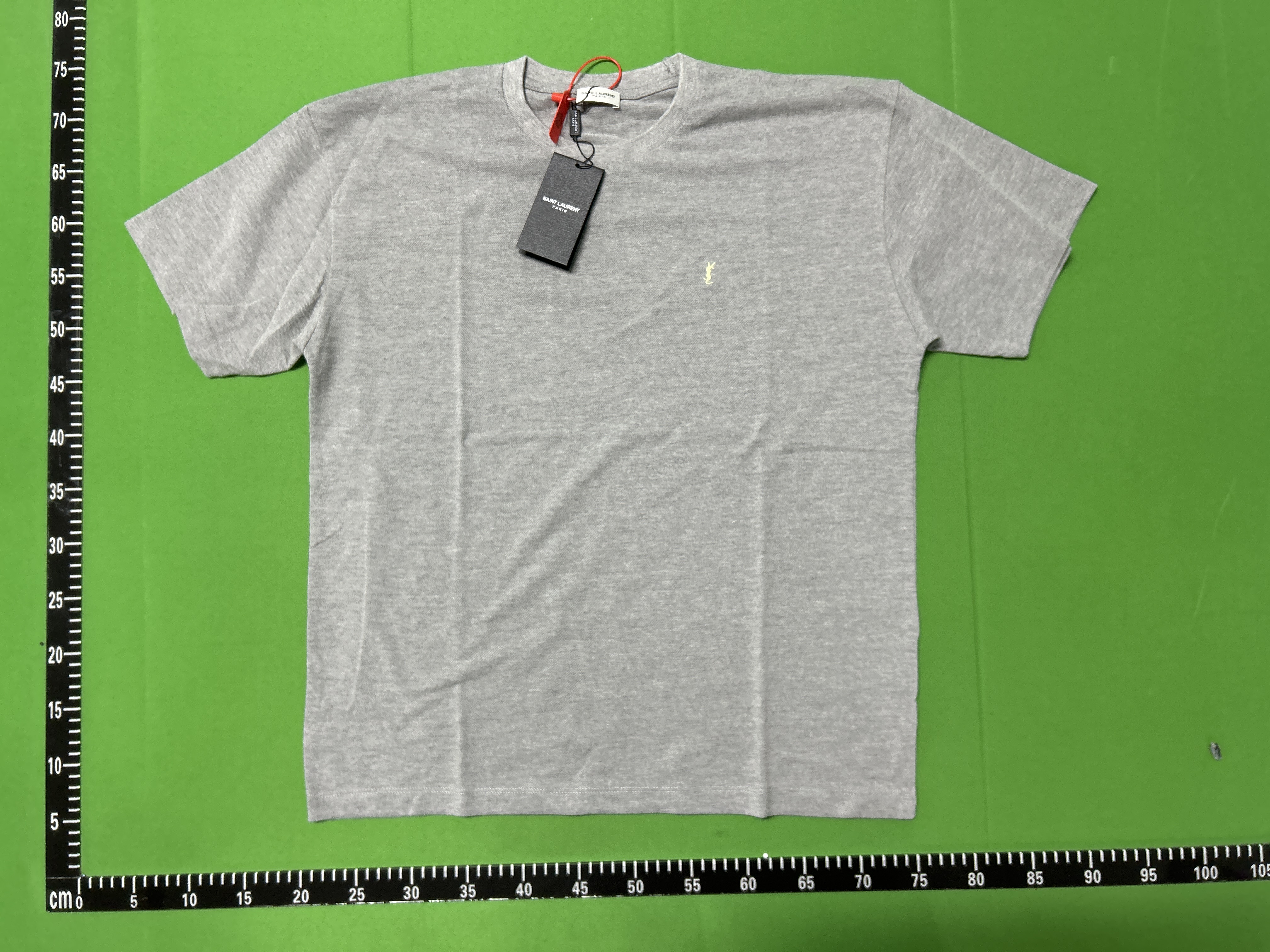 QC Photo - Saint Laurent Cassandre Small Logo Tee (2 Variants)