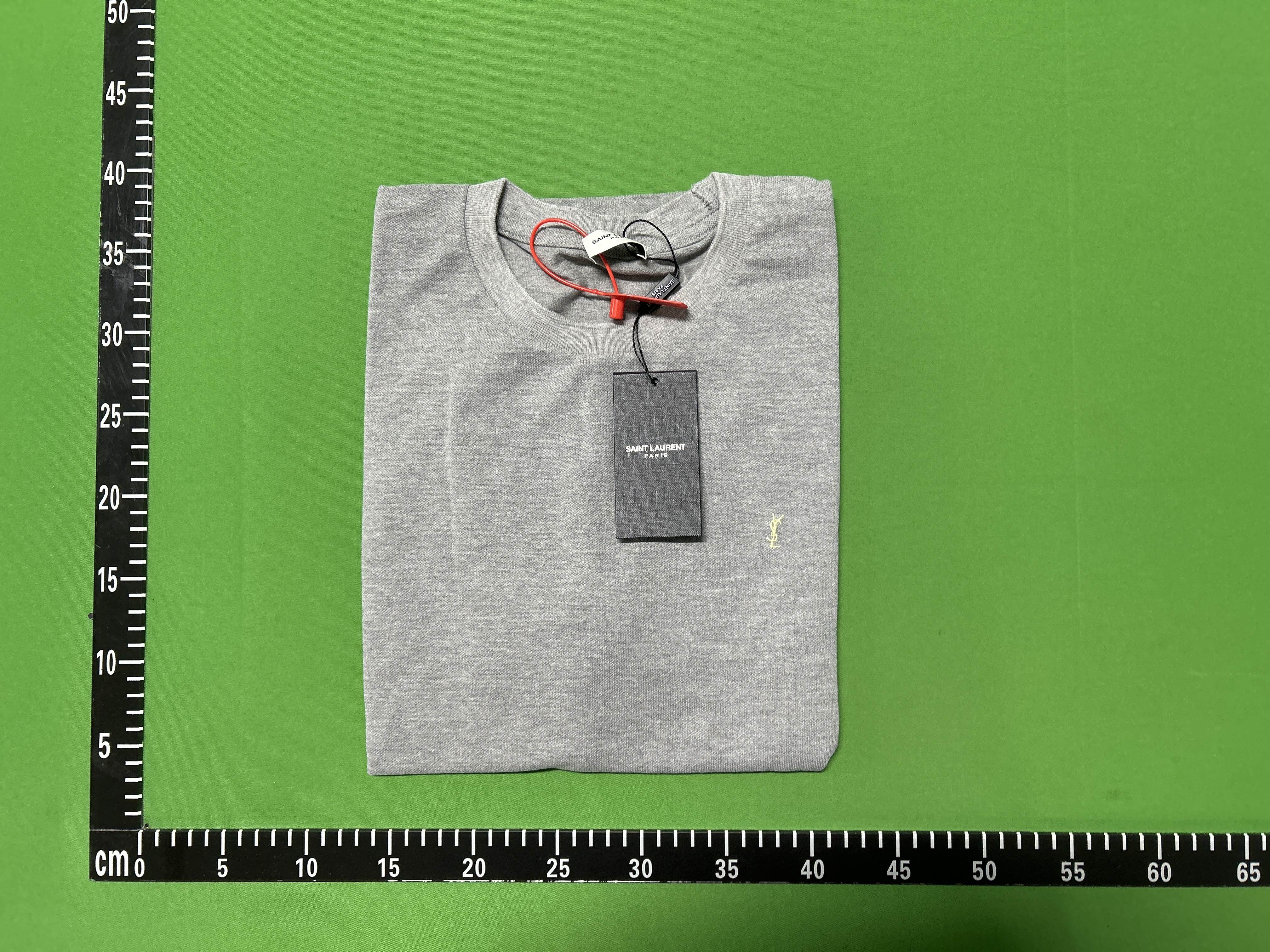 QC Photo - Saint Laurent Cassandre Small Logo Tee (2 Variants)