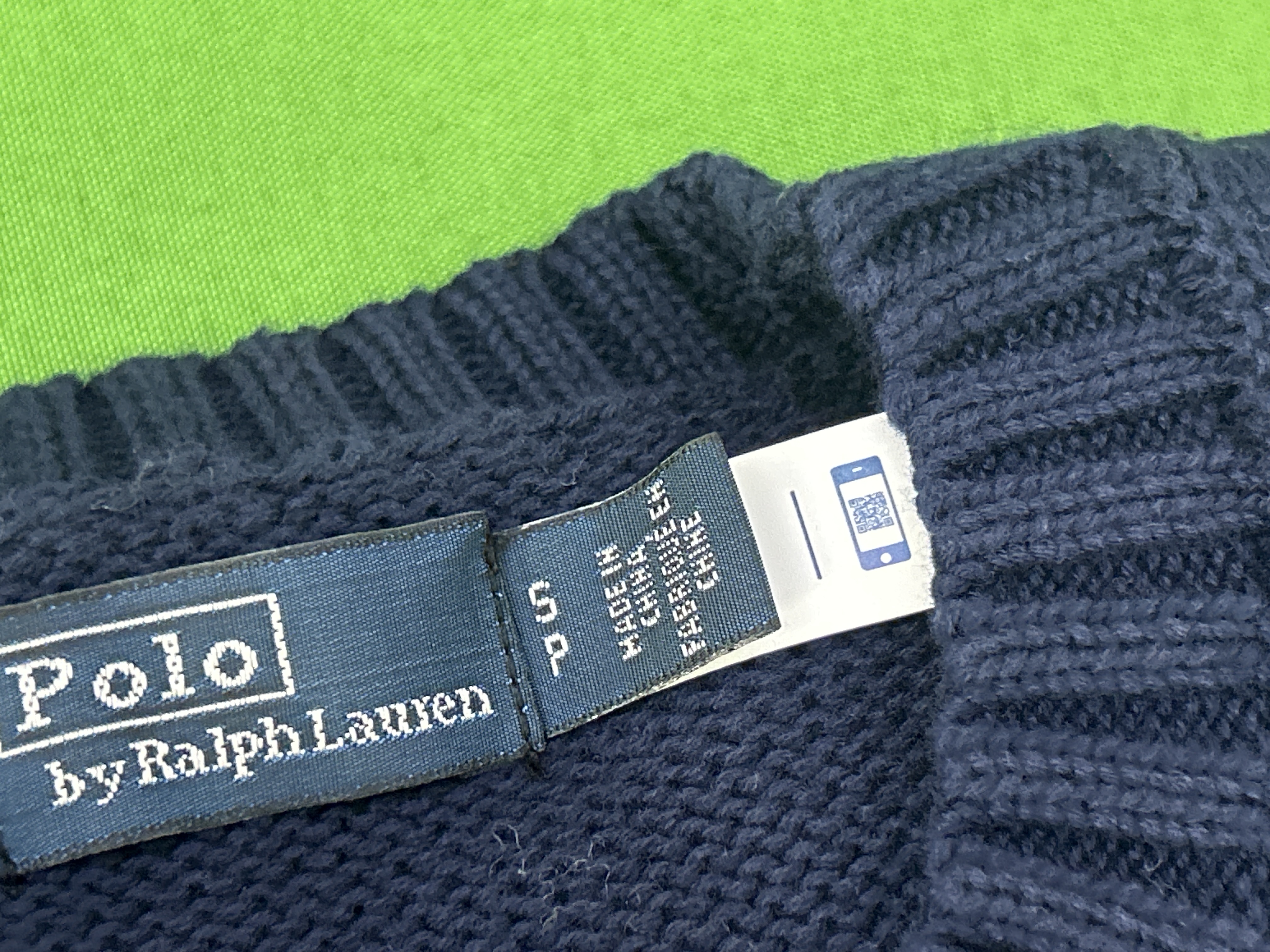 QC Photo - Polo Ralph Lauren Golf Bear Knit Sweater