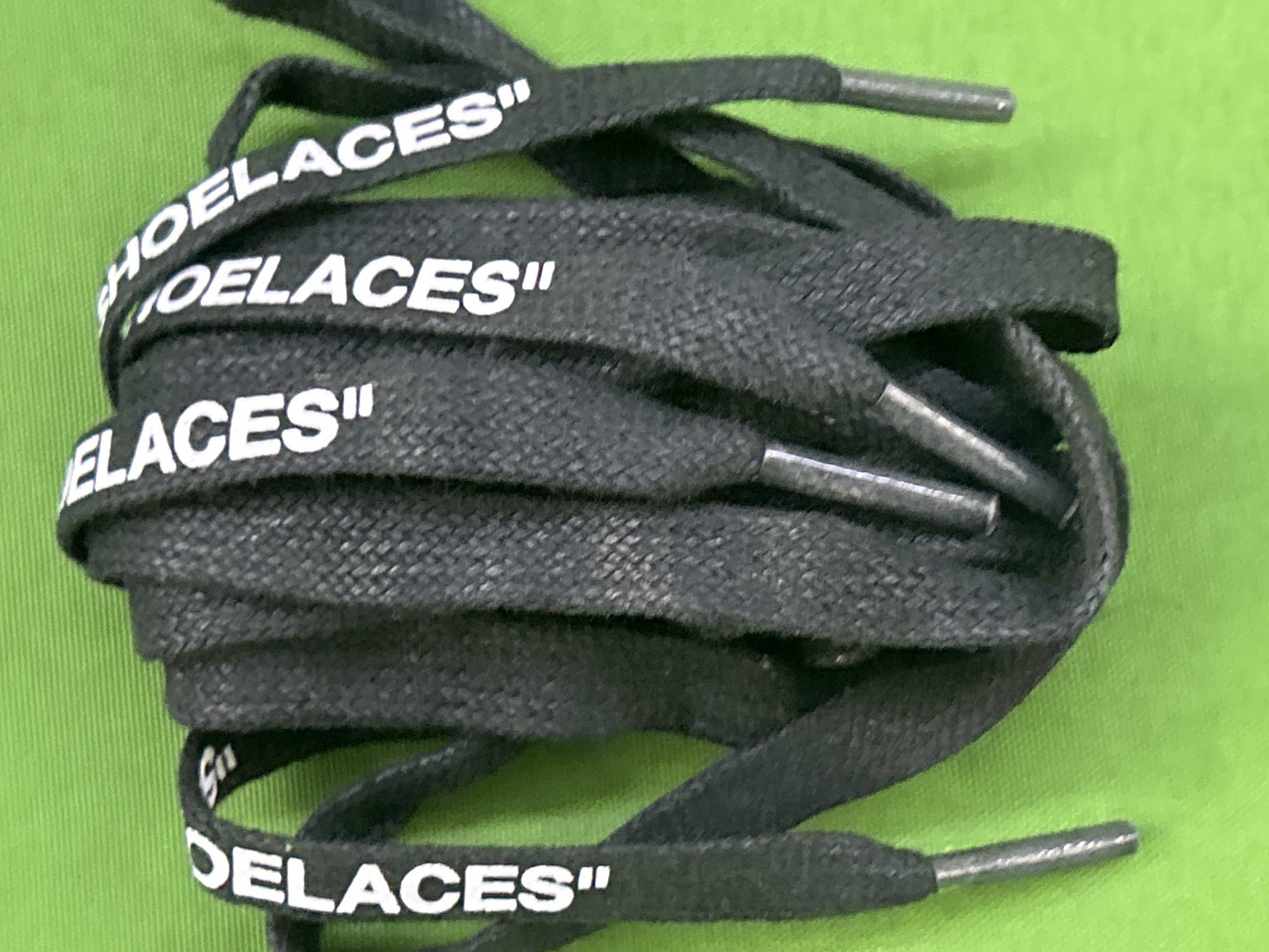 QC Photo - Off-White Shoelaces