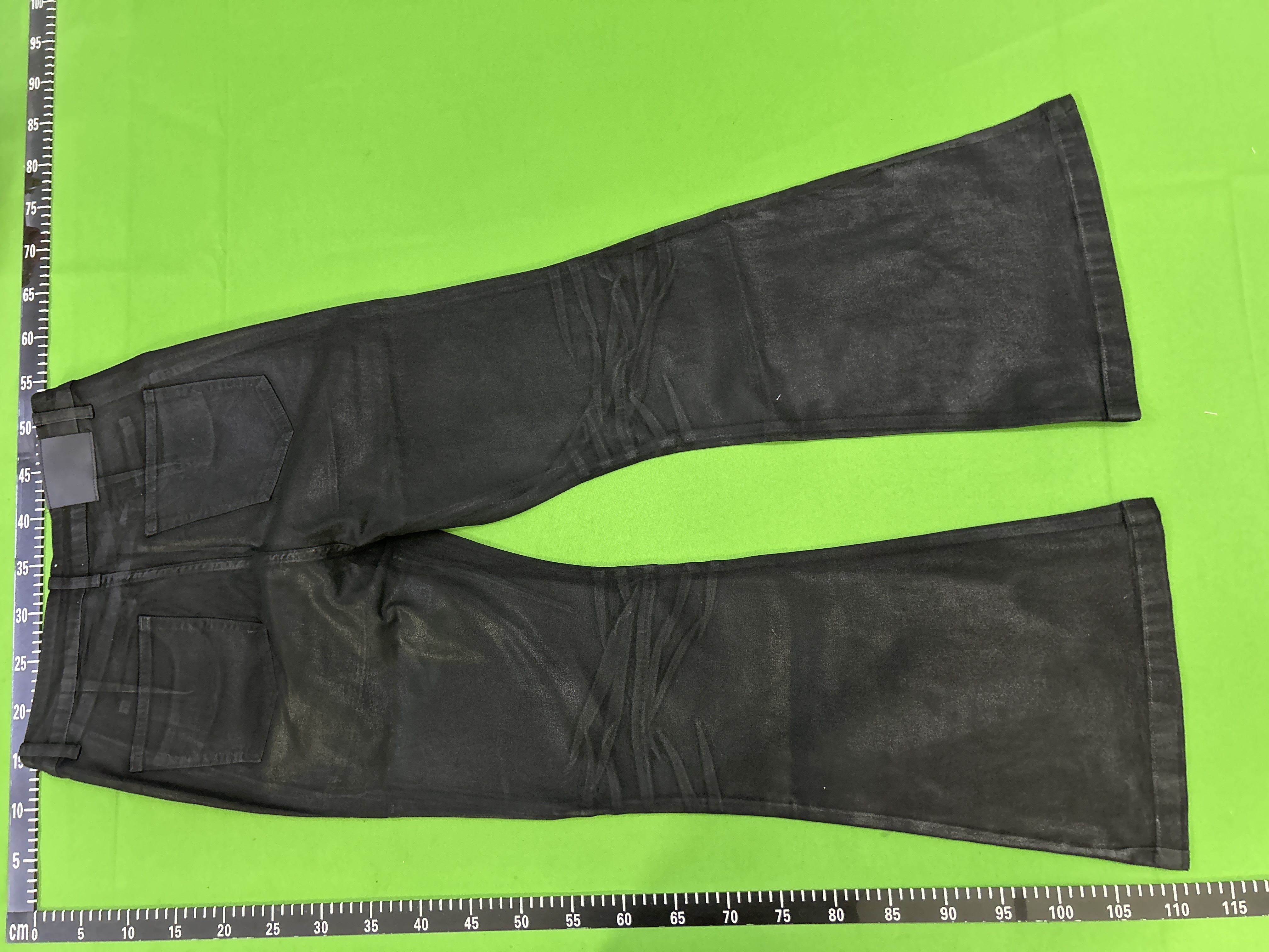 QC Photo - Unbranded Waxed Bootcut Jeans