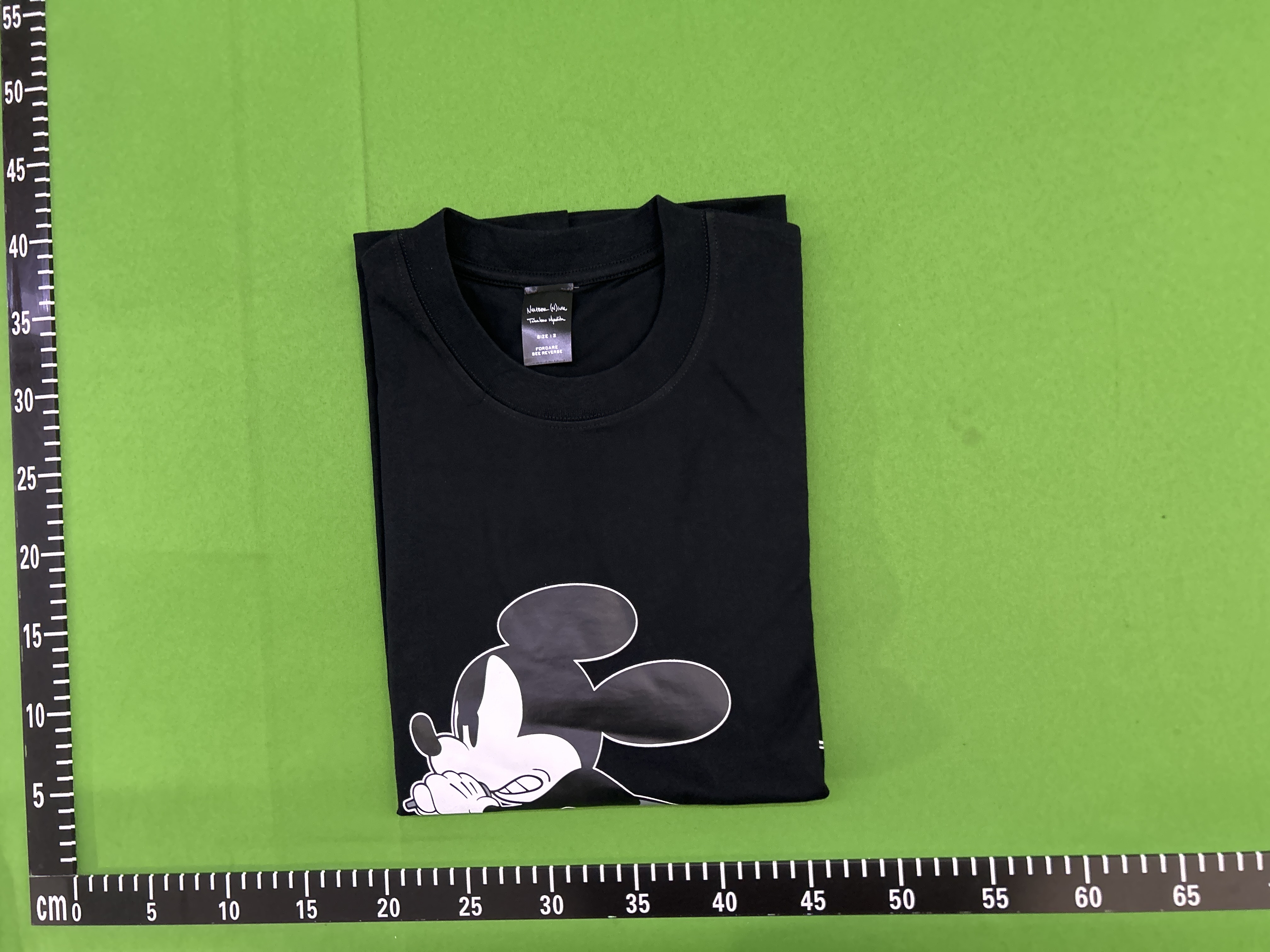 QC Photo - Number Nine Singing Mickey Mouse Tee