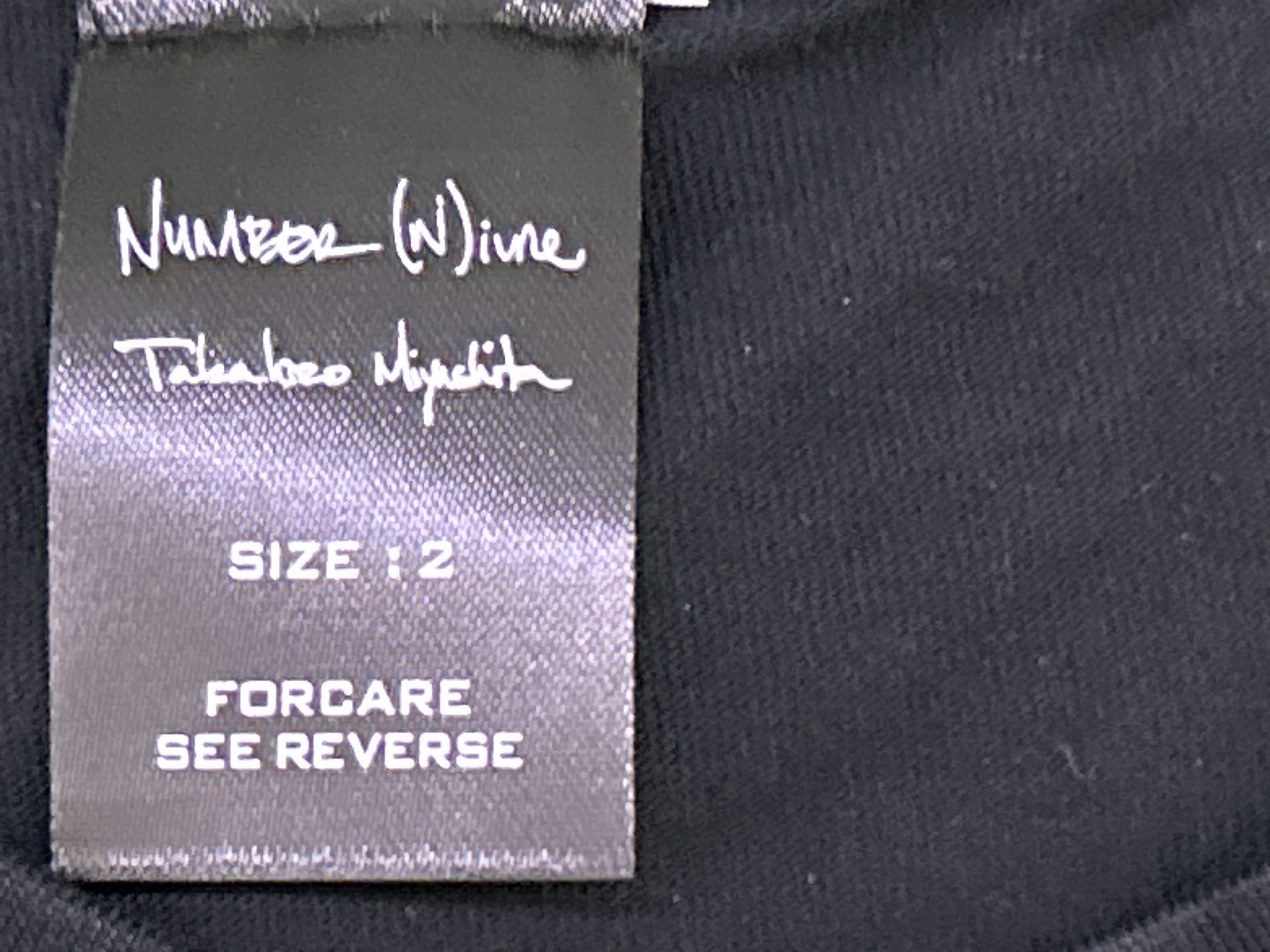 QC Photo - Number Nine Singing Mickey Mouse Tee